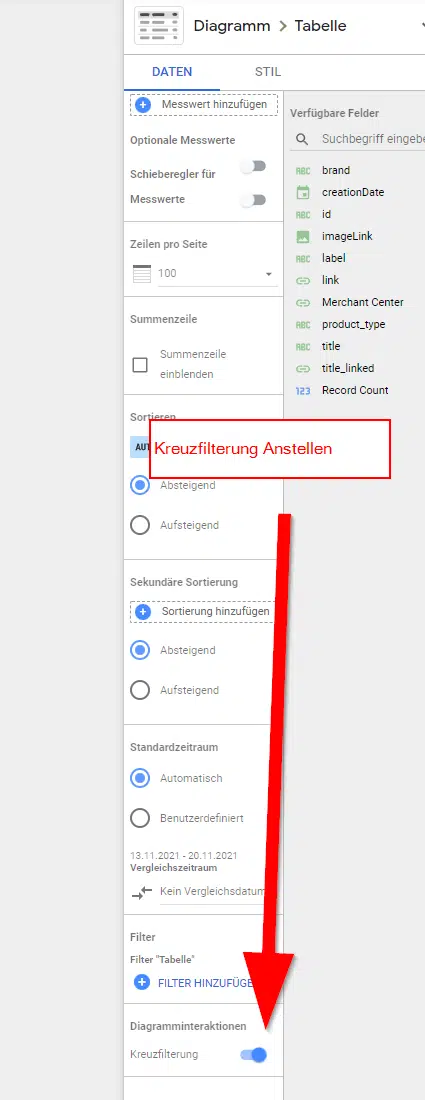 Kreuzfilterung im google datastudio aktivieren.png